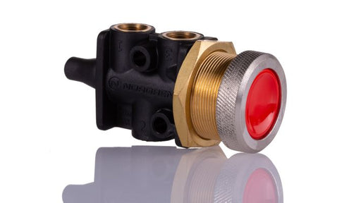 Norgren 341602 - Manual Button/Spring Red - FluidAirFittings
