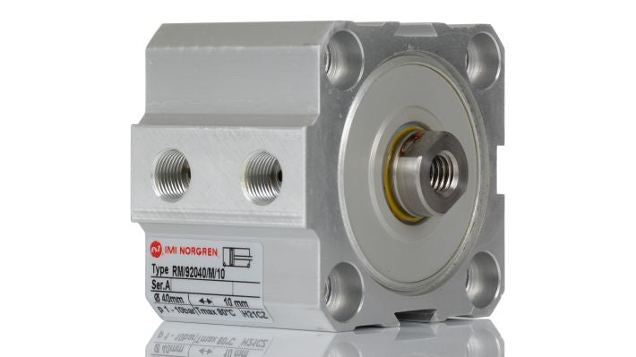 Norgren RM/9240/M/10 - 1/8" BSP Parallel Female Ports Double Acting Rm/92000/M Compact Cylinder - FluidAirFittings