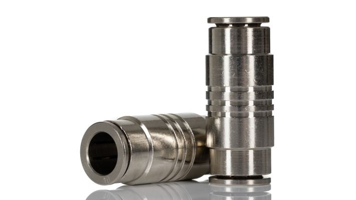 Norgren 100201000 - 10mm O/D Tube/Tube Straight Connector - FluidAirFittings