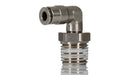 Norgren 10147428 - 4mm O/D x 1/4" BSPT 90 Swivel Elbow - FluidAirFittings