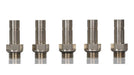 Norgren 102151028 - 10mm O/D x 1/4" BSPT Straight Stem Adap - FluidAirFittings