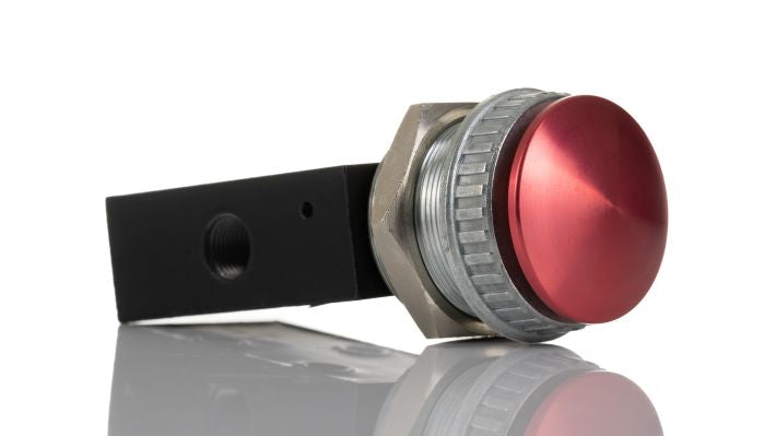 Norgren PS/666/1/R - Manually Actuated Button/Spring - FluidAirFittings