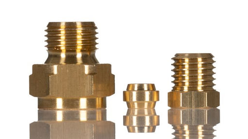 Norgren 3605402 - 1/8" BSPP Male x 4mm O/D Straight Adaptor - FluidAirFittings