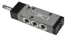 Norgren V61B513A-A2000 - 1/4 BSP 5/2 Sol/Air Spring Valve - FluidAirFittings