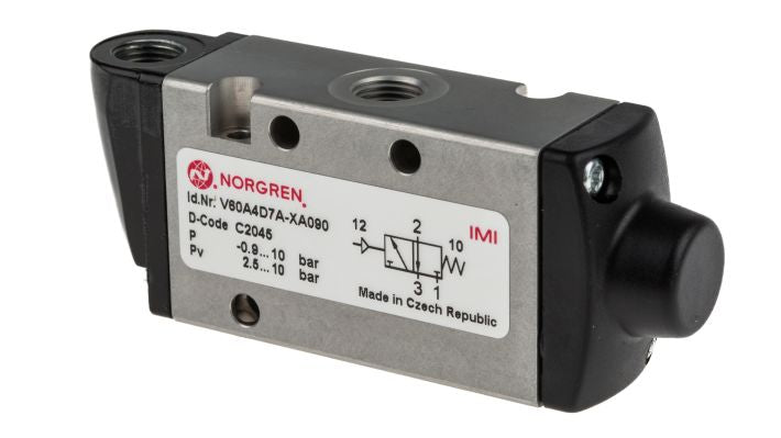 Norgren V60A4D7A-xA090 - 1/8 3/2 Nc Pilot Sp - FluidAirFittings