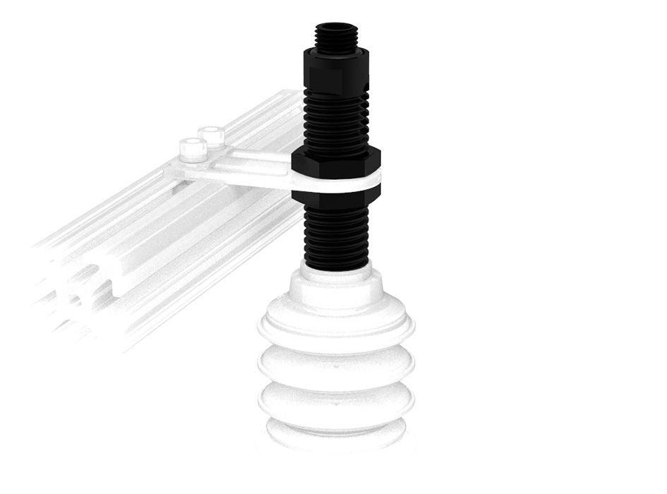 Piab Suc cup U50-2 Nitrile-PVC, G1/4" male 0200463 - FluidAirFittings