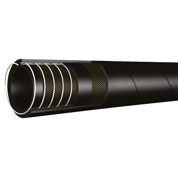 FT Pro - SSPTFE-10 19.1MM OD X 5/8" ID Hydraulic Hose PTFE - FluidAirFittings