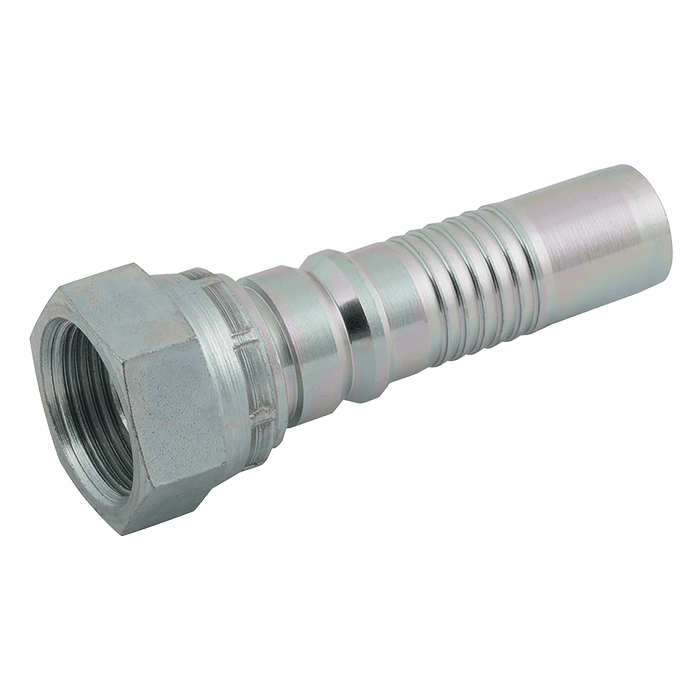 FT Pro - JMBSPF-24-24CF 1.1/2" BSP Female Interlock Straight 1.1/2" Hose ID - FluidAirFittings