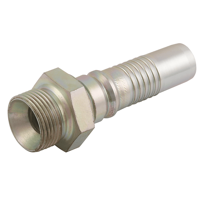 FT Pro - JMBSPM-12-12CF 3/4" BSP Male Interlock Straight 3/4" Hose ID - FluidAirFittings