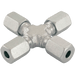 Danfoss Waltech 06MM OD Equal Cross Steel (Ll) KV6LL - FluidAirFittings