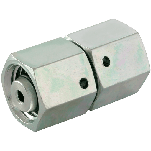 Danfoss Waltech 15/08MM OD Straight Swivel Coupler (L) SNV15/8L - FluidAirFittings