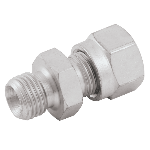 Betabite Hydraulics 3/8" OD X 3/8" BSP Male Stud Coupling 2018-7605 - FluidAirFittings