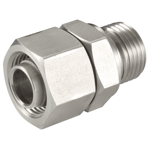 PH Industrie 14MM OD X 1/2" BSPP Standpipe (S) Viton EVGE-14S-8EO - FluidAirFittings