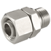 PH Industrie 14MM OD X 1/2" BSPP Standpipe (S) Viton EVGE-14S-8EO - FluidAirFittings