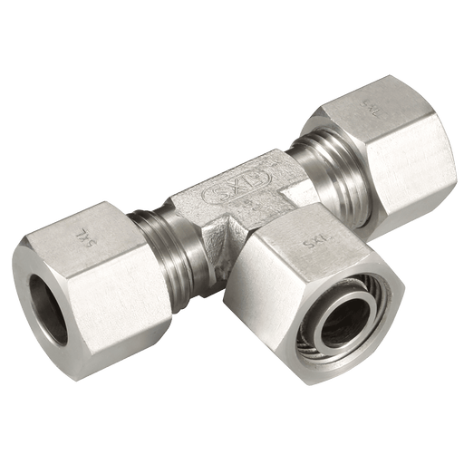 PH Industrie M20 X 1.5 Metric X 12MM OD Tee EVT-12S - FluidAirFittings