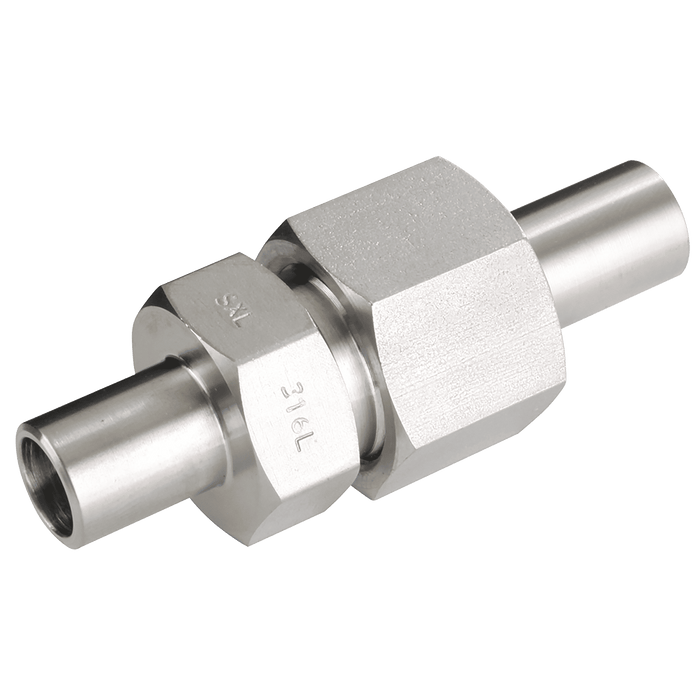 PH Industrie 12MM Tube X 08MM Hole Weld Fitting SS ASK-128 - FluidAirFittings