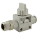 10MM X 3/8 BSPT X TUBE GREY B.VAL 10BAR 2499-5244 - FluidAirFittings