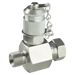 Spradow 1/4" BSP Male In-Line Tee Test Point 1-Z10-68-00-600 - FluidAirFittings