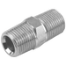 Burnett & Hillman 2" BSP Tapered X 2" NPTF Male/Male 1BNT3232 - FluidAirFittings