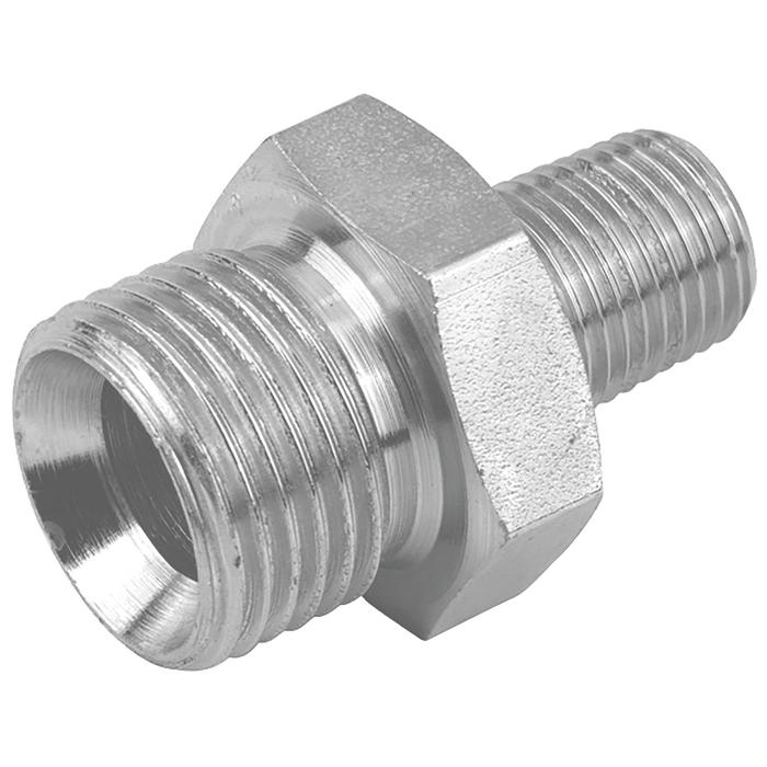 Burnett & Hillman 1/4" BSP X 1/8" BSP Tapered Male/Male 1BP04T02 - FluidAirFittings
