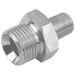 Burnett & Hillman 1/4" BSP X 1/8" BSP Tapered Male/Male 1BP04T02 - FluidAirFittings