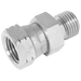Burnett & Hillman 3/8" BSP X 1/4" NPSM Male/Female 31433 - FluidAirFittings