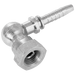 Burnett & Hillman 1/4" BSP Female 60° Cone X Hose Tail Compact 90° Elbow 80001 - FluidAirFittings