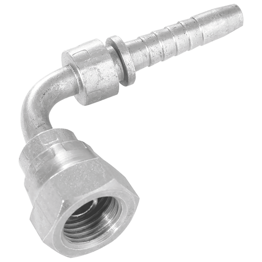 Burnett & Hillman 1" BSP Female Hydraulic Insert 60° Cone X Swept Hose Tail 93005 - FluidAirFittings