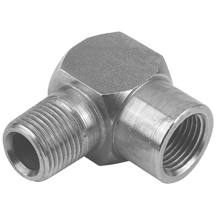 Burnett & Hillman 3/8" NPT X 1/4" NPT Elbow XNMF0604 - FluidAirFittings
