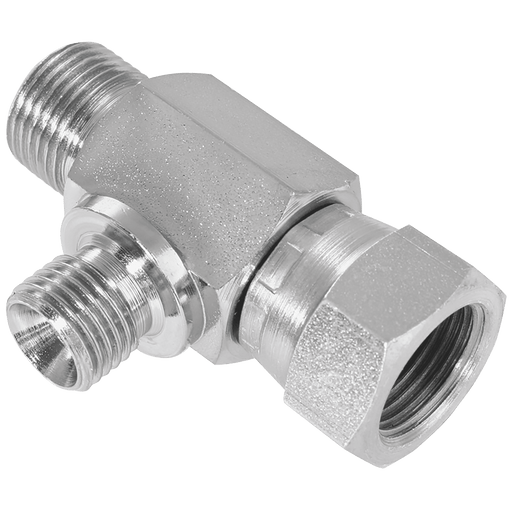 Burnett & Hillman 3/4" BSP X 3/4" BSP X 1/2" BSP Tee 02037 - FluidAirFittings