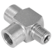 Burnett & Hillman 1/4" NPT X 1/4" NPT Tee 07060 - FluidAirFittings