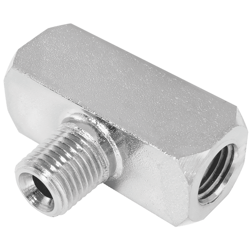 Burnett & Hillman 1/4" NPT X 1/4" NPT Tee 07080 - FluidAirFittings
