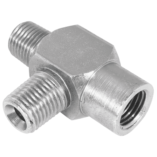 Burnett & Hillman 3/8" NPT X 3/8" NPT Tee 08011 - FluidAirFittings