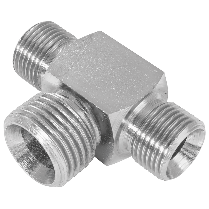 Burnett & Hillman 3/8" BSP X 1/2" BSP Tee 01913 - FluidAirFittings