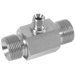 Burnett & Hillman 3/4" BSP X 1/4" BSP Tee RZMB1204BS - FluidAirFittings