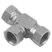 Burnett & Hillman 1/4" BSP Tee ZFB04 - FluidAirFittings