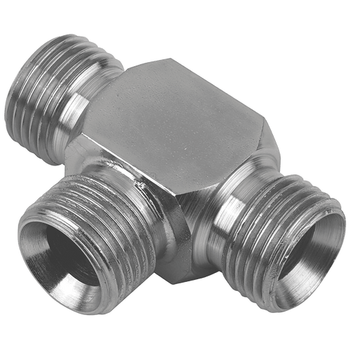 Burnett & Hillman 1/4" BSP Tee ZMB04 - FluidAirFittings