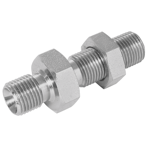 Burnett & Hillman 1/4" X 3/8" BSP Bulkhead and Locknut 09512 - FluidAirFittings