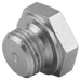 Burnett & Hillman M16 X 1.5MM Male Solid Plug 1.5MM Pitch 6M16 - FluidAirFittings