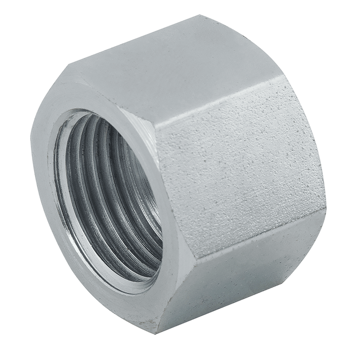 Burnett & Hillman 1/2" BSPP JIS Female Steel Cap 7691-08 - FluidAirFittings