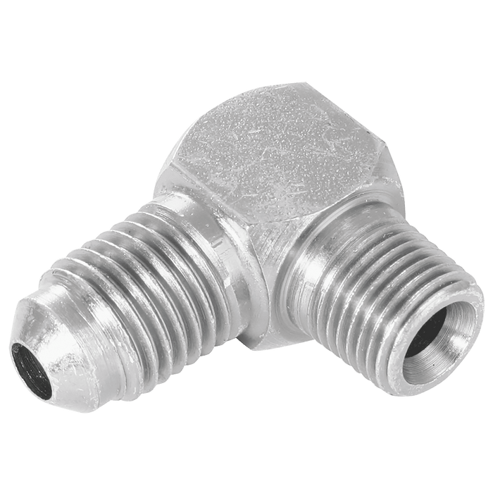 Burnett & Hillman 1/8" NPT X 7/16" SAE Elbow 07020 - FluidAirFittings