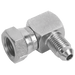 Burnett & Hillman 7/16" JIC X 1/4" BSP Elbow 09612 - FluidAirFittings