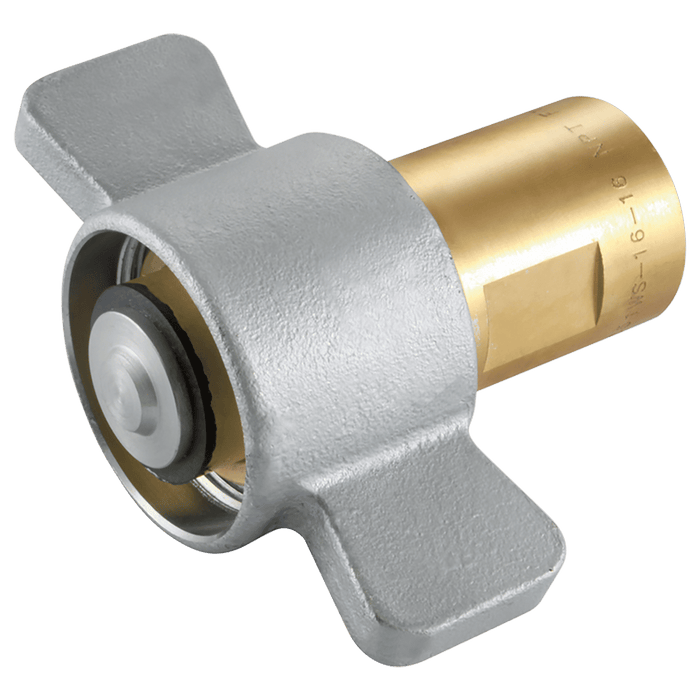 FT Pro - HFBFC98112 1.1/2" NPT Female Hydraulic Quick Release Plug - FluidAirFittings