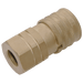 Parker 3/8" BSP Female Hydraulic Quick Release Flat Face Series TIF3800 TE-TIF3811 - FluidAirFittings