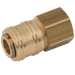 Parker Rectus 1/4" BSPP Female Coupling 14KAIW13MPX - FluidAirFittings