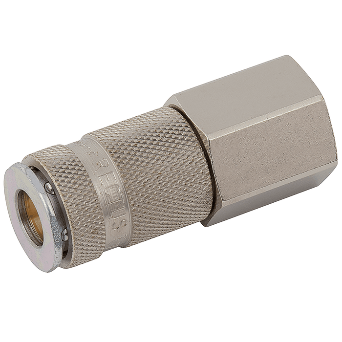 Parker Rectus 1/4" BSPP Female Coupling 17KAIW13SPN - FluidAirFittings
