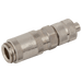 Parker Rectus 04 X 06MM Hose Coupling Brass Nickel 20KAKO06MPN - FluidAirFittings