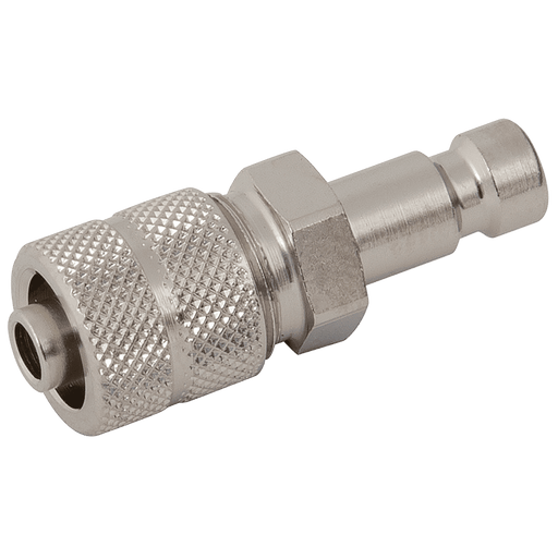 Parker Rectus 03 X 04MM Hose Plug Brass Nickel 20SFKO04MXN - FluidAirFittings