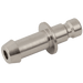 Parker Rectus 03MM Hose Tail Plug Brass Nickel 20SFTF03MXN - FluidAirFittings
