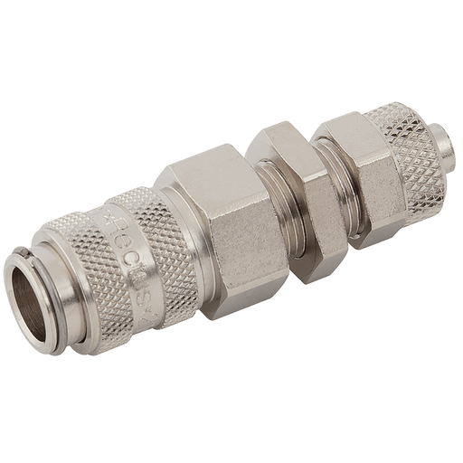 Parker Rectus 6X8MM Panel Mount Coupling NP 21KAKS08MPN - FluidAirFittings